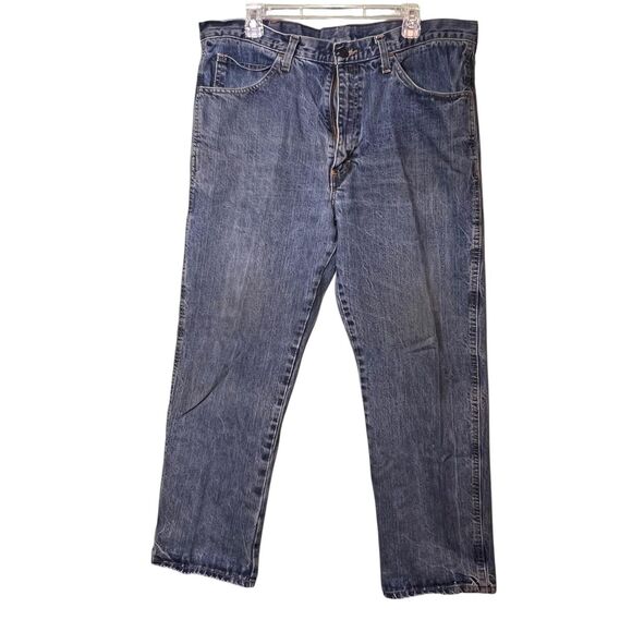 Crude FR Jeans Mens 38x30 Blue Denim FR Westex Flame Resistant CAT 2 NFPA 2112 - Picture 12 of 12